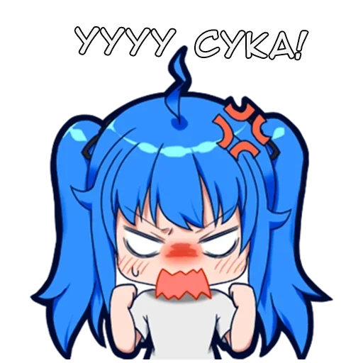😠 Стикер «Сестрицы Sisters» для Telegram