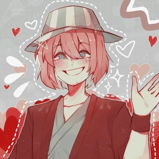😁 Стикер «Kisuke Urahara» для Telegram