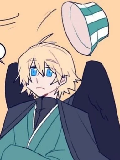 😐 Стикер «Kisuke Urahara» для Telegram