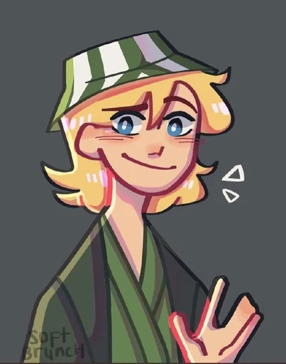 🙂 Стикер «Kisuke Urahara» для Telegram