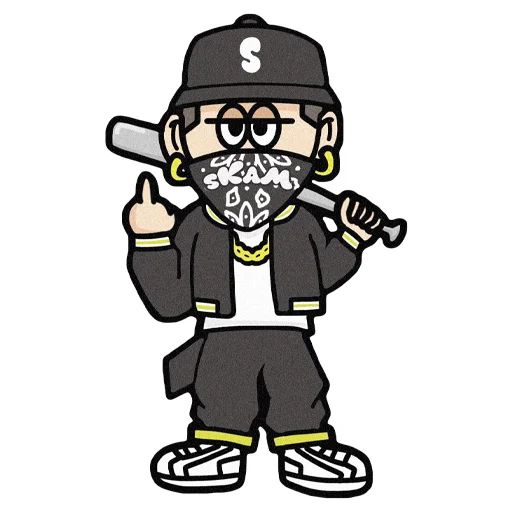🖤 Стикер «skamPACK42» для Telegram