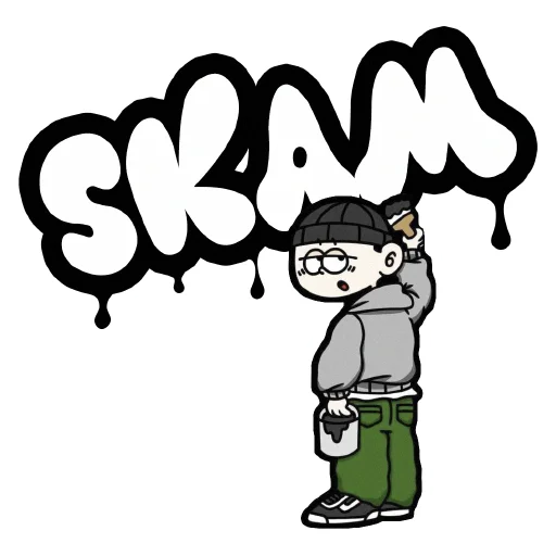 🖤 Стикер «skamPACK42» для Telegram