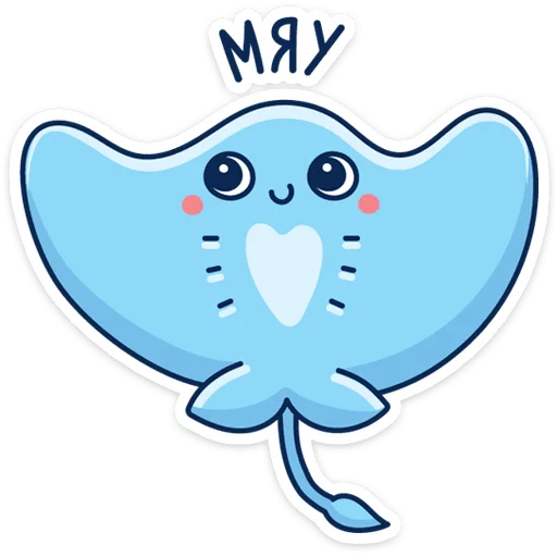 😹 Стикер «Скат Маячок» для Telegram