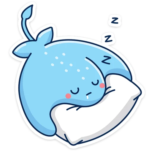 💤 Стикер «Скат Маячок» для Telegram
