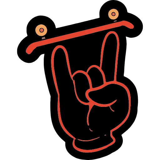 Стикер 60 Skate Or Die