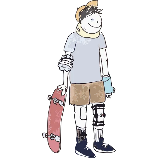 Стикер 31 Skate Or Die