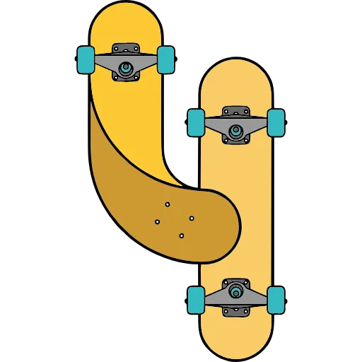 Стикер 58 Skate Or Die