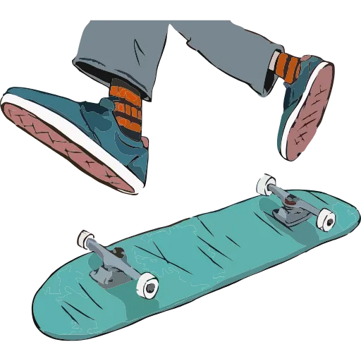 Стикер 4 Skate Or Die