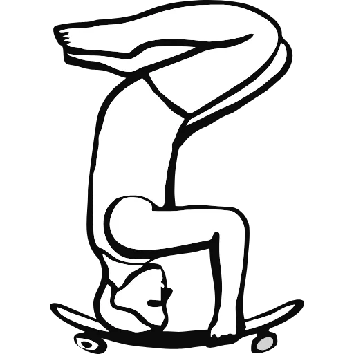Стикер 51 Skate Or Die