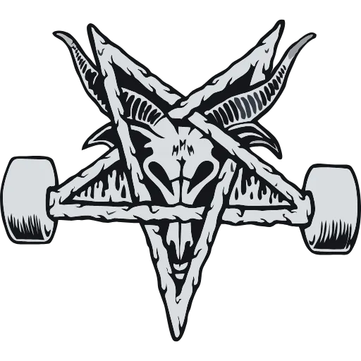 Стикер 61 Skate Or Die
