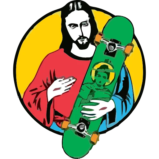 Стикер 22 Skate Or Die
