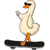 🛹 Эмодзи «Skater» для Telegram