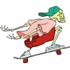 🛹 Эмодзи «Skater» для Telegram