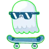 🛹 Эмодзи «Skater» для Telegram