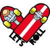 🛹 Эмодзи «Skater» для Telegram