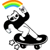 🛹 Эмодзи «Skater» для Telegram