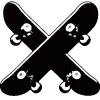 🛹 Эмодзи «Skater» для Telegram