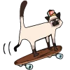 🛹 Эмодзи «Skater» для Telegram