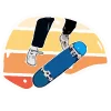 🛹 Эмодзи «Skater» для Telegram