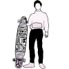 🛹 Эмодзи «Skater» для Telegram