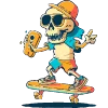 🛹 Эмодзи «Skater» для Telegram