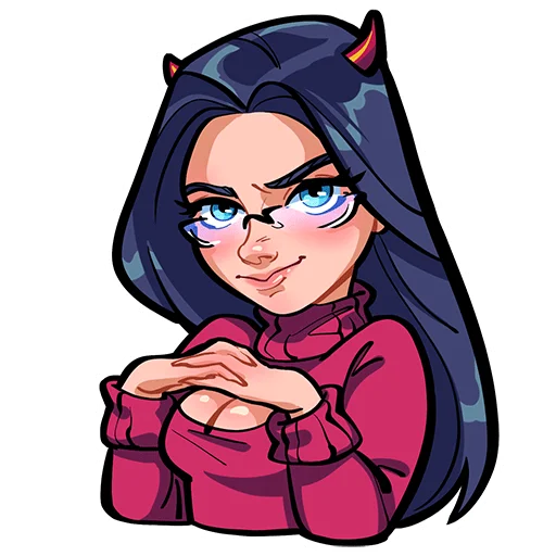 🤤 Стикер «NochnajaSkazka» для Telegram