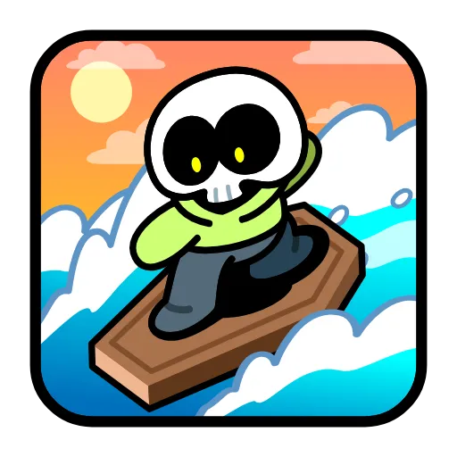 🤩 Эмодзи «скелетик» для Telegram