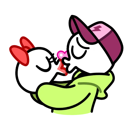 💏 Эмодзи «скелетик» для Telegram