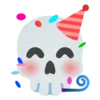 🥳 Эмодзи «Skeleton Emoji» для Telegram