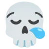 😪 Эмодзи «Skeleton Emoji» для Telegram