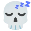 😴 Эмодзи «Skeleton Emoji» для Telegram