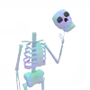 Стикер 17 👋 Skeleton - смайлы со скелетиками