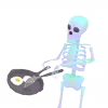 Стикер 15 👋 Skeleton - смайлы со скелетиками