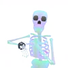 Стикер 16 👋 Skeleton - смайлы со скелетиками