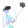 Стикер 61 👋 Skeleton - смайлы со скелетиками