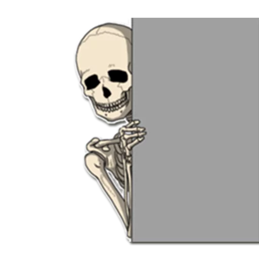 👀 Стикер «Skeleton Bob /» для Telegram