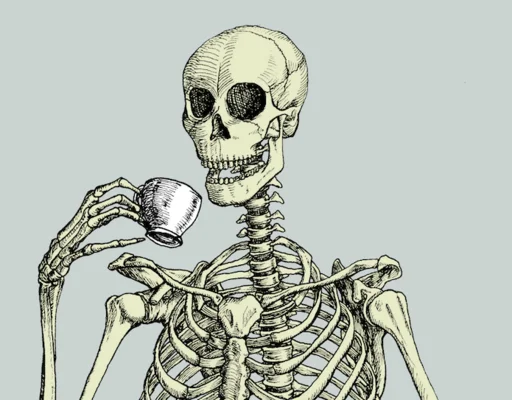 💀 Стикер «Skeleton Mania» для Telegram