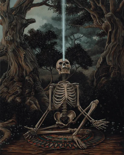 💀 Стикер «Skeleton Mania» для Telegram