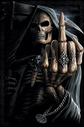 💀 Стикер «Skeleton Mania» для Telegram
