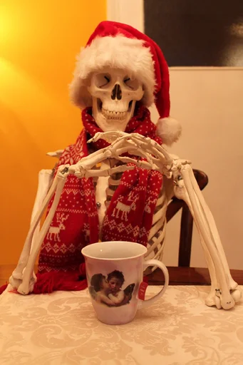 💀 Стикер «Skeleton Mania» для Telegram