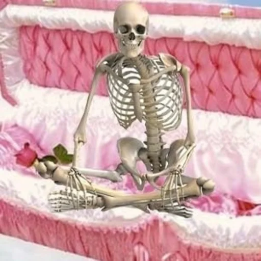 💀 Стикер «Skeleton Mania» для Telegram