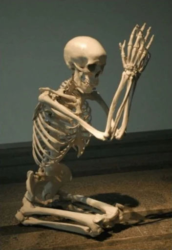 💀 Стикер «Skeleton Mania» для Telegram