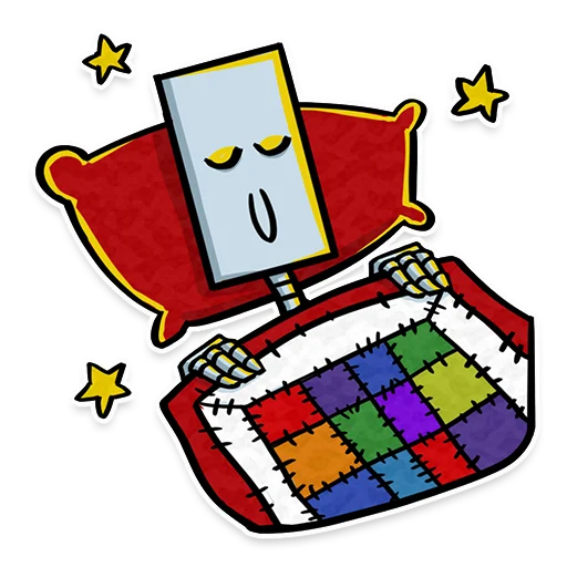 😴 Стикер «Скелет Дорт» для Telegram