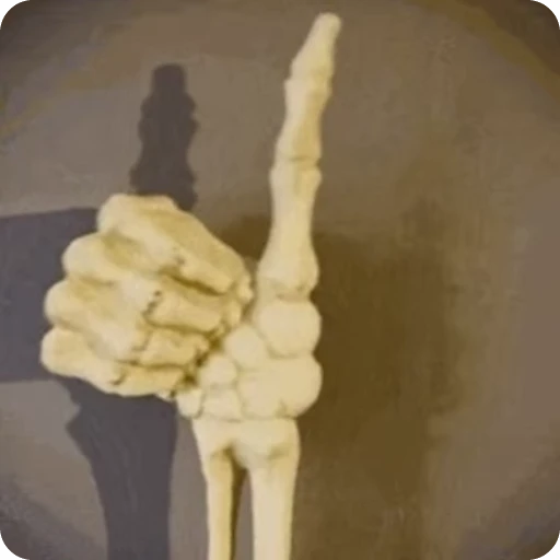 💀 Стикер «Skeleton» для Telegram