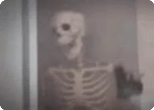 💀 Стикер «Skeleton» для Telegram