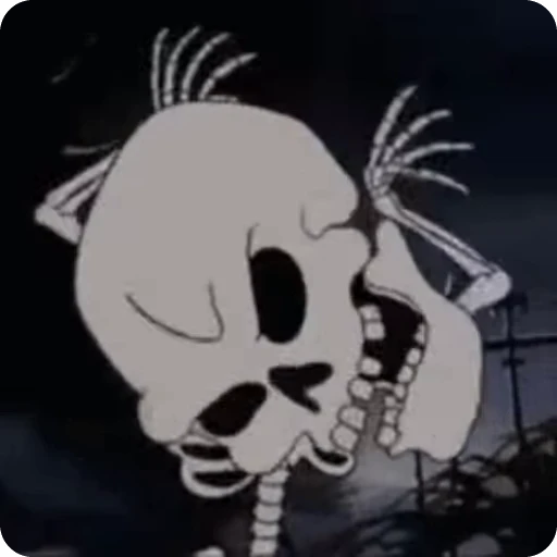 💀 Стикер «Skeleton» для Telegram