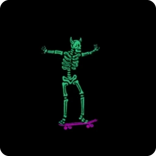 💀 Стикер «Skeleton» для Telegram