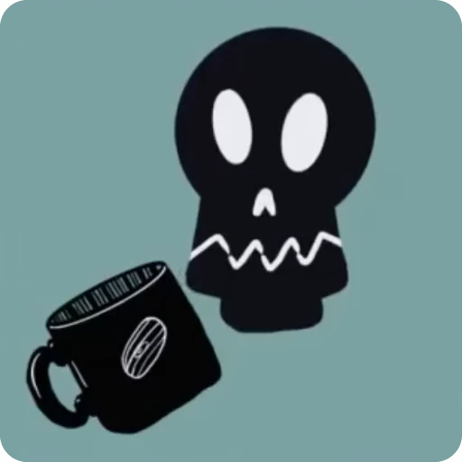 💀 Стикер «Skeleton» для Telegram