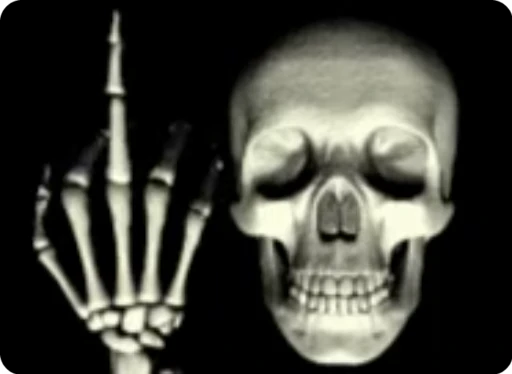 💀 Стикер «Skeleton» для Telegram