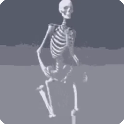 💀 Стикер «Skeleton» для Telegram